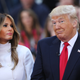 First lady Melania Trump and President Donald Trump